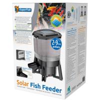 Distributeur automatique de nourriture pour poissons à recharge solaire         