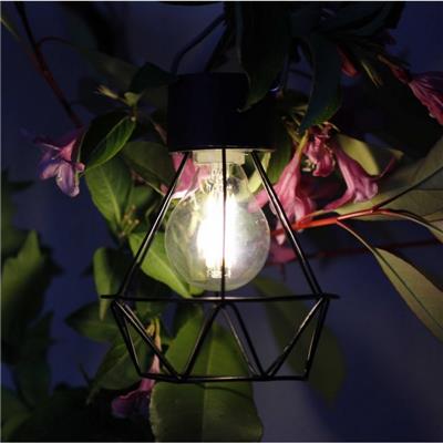 Lampe lanterne solaire ampoule led à filament Britt                             
