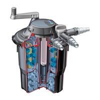 Système de filtration complet pour bassin avec pompe et filtration jusqu'à 28000 litres