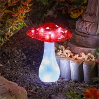 Pack de 3 - Lampe solaire champignon magique  planter             