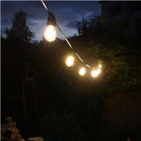 Guirlande solaire Rio Grande 10 ampoules à filament led vintage, 3 modes 200, 100, 50 lumens