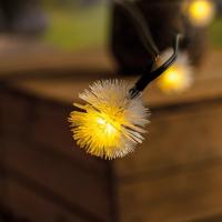 Guirlande solaire décorative 30 fleurs Pissenlit                                