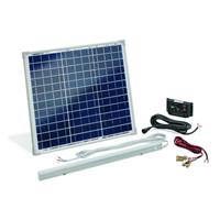 Kit eclairage intrieur solaire 30W avec barre led 8W 640 lumens                
