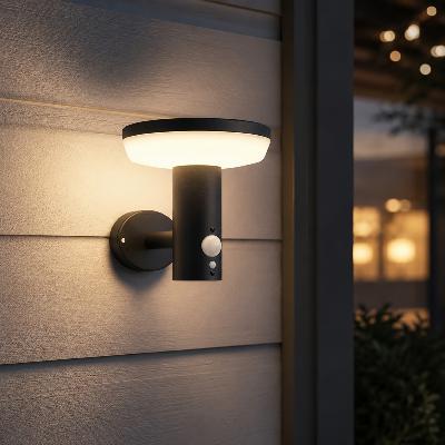 Applique murale solaire Sofia 600 lumens avec détecteur de mouvement            