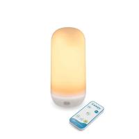 Lampe ampoule portable 200 lm Candy effet flamme ou fixe rechargeable USB avec télécommande