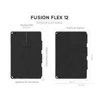 Panneau solaire pliable chargeur USB 12W Fusion Flex 12