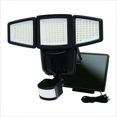 Lampe Solaire Extérieure Détecteur De Mouvement 1500 LM - IP65, 4400mAh, 4 Modes, Blanc Froid - 5