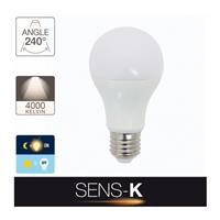 Ampoule Led Sens-K E27 806 lumens 10W détecteur de luminosité