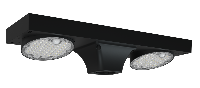TETE DE LAMPADAIRE DEFENDER 4800 LUMENS 40W - TELECOMMANDE                      