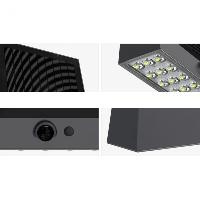Applique murale solaire Cube 1000 lumens                                        