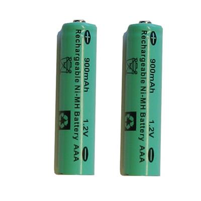 Batterie rechargeable AAA NiMh 1,2V / 900mAh, pack de 2                         