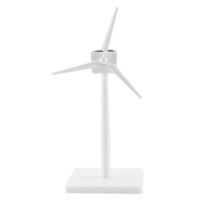Eolienne solaire ABS blanche 16cm