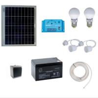 Kit éclairage intérieur solaire 10W                                             