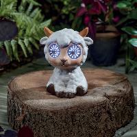 Mouton solaire aux yeux interactifs 13cm                                        