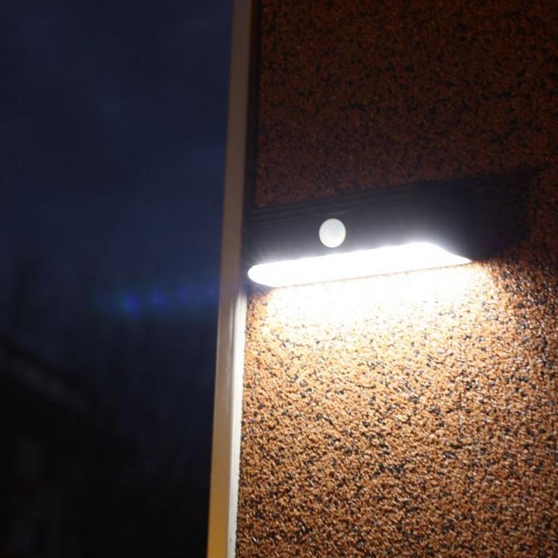 Applique murale LED sans fil 80 lm avec détecteur de mouvement et  d'obscurité 