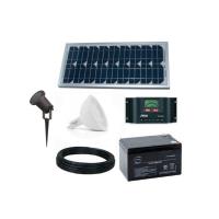 Kit eclairage solaire intelligent Totem 20W