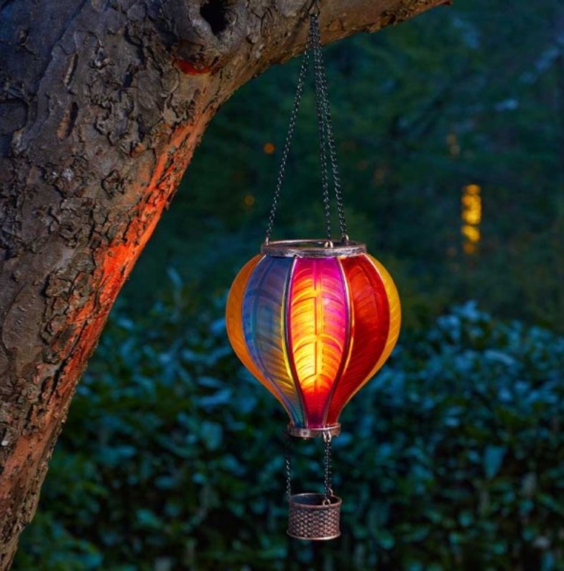 Lampe lanterne anti-moustique Horse à recharge solaire et USB