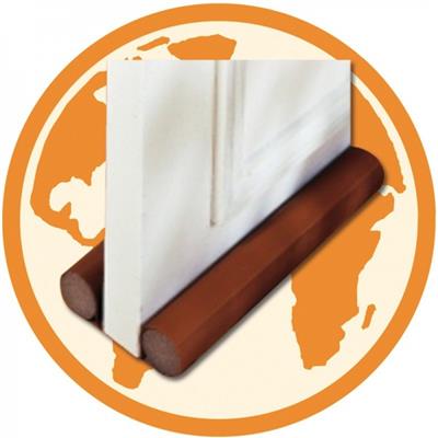 Bas de porte isolant double boudin 0,95 m maxi