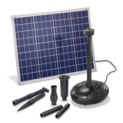 Kit pompe solaire bassin Super Fountain 2500L-50W                               