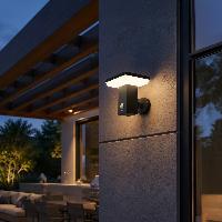 Applique murale solaire Cara 600 lumens avec détecteur de mouvement             