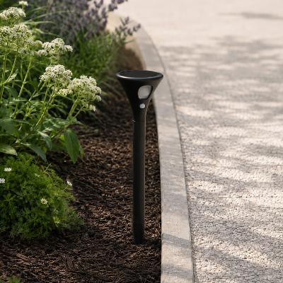 Balise solaire Eclipse 75 lumens maxi à détecteur de mouvement                  