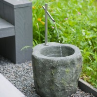 Fontaine SACRAMENTO solaire et secteur                                          