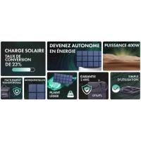 Panneau solaire pliant 400 W                                                    