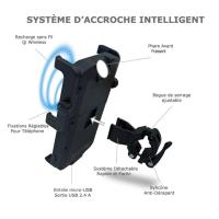 Support chargeur téléphone pour vélo Cyclotron avec Powerbank intégré de 5000 mAh