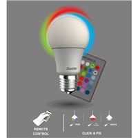 Ampoule Led Sens-K E27 806 lumens 10W blanc chaud ou couleur avec télécommande  