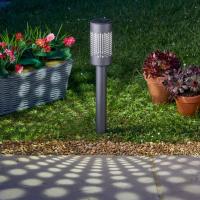 Balise solaire SolStar 365 10 lumens métal perforé gris