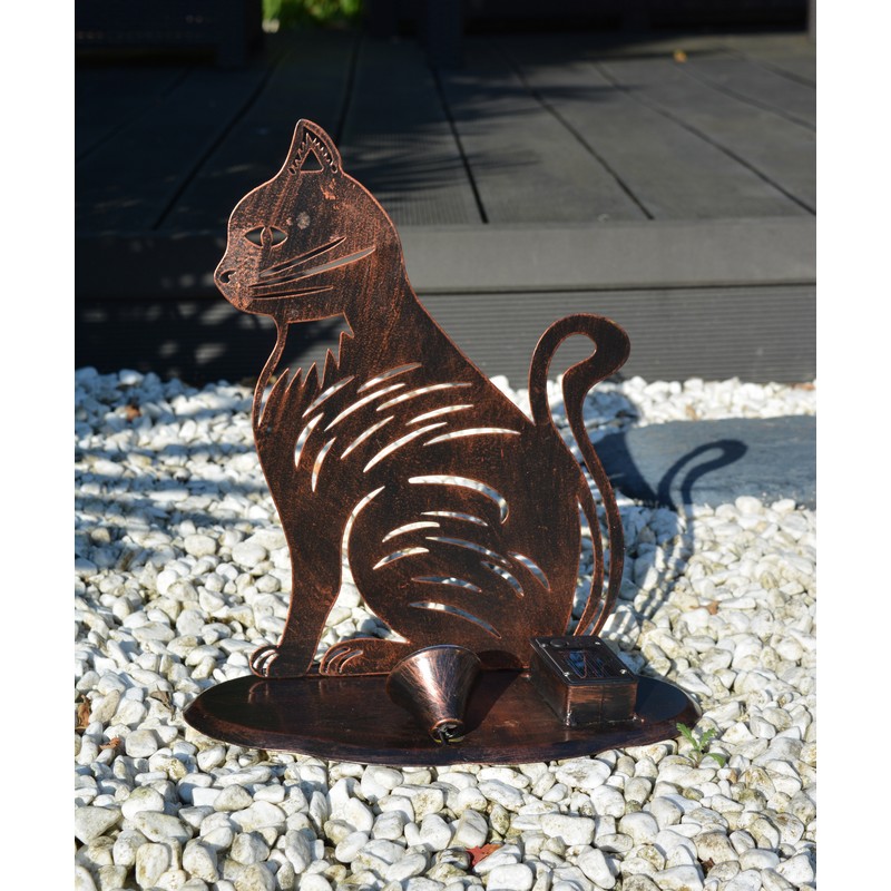 Chat Lumineux Solaire Ninchat Solairepratique Com