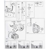 Pompe immergée 220V pour jet d'eau ou cascade 1500 l-h maxi                     