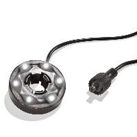 Eclairage jet d'eau led blanc                                                   