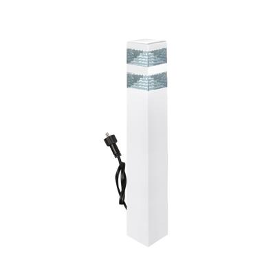 Borne led Pyramide blanche 12V 1000 lumens