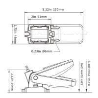 Interrupteur flotteur pour pompe submersible type vide cale 12-36V              