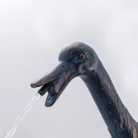 Sujet cracheur Oie Erna                                                    