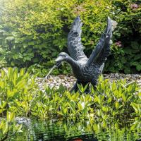 Fontaine solaire oie Gustave 600 l/h maxi