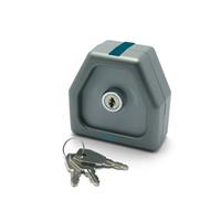 Commande à clé pour motorisation de portail