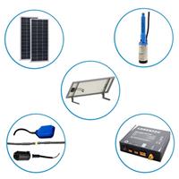 Kit pompe solaire au fil du soleil Sunnypump KPS-100-23, 0-18 m, 2.7-1.1 m3/h