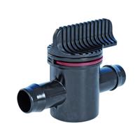 Robinet vanne contrôleur de débit 20 mm pour tuyau et pompe bassin
