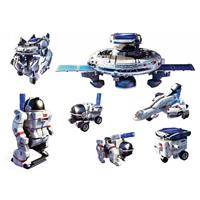 Space Explorer kit, jouets hybrides solaires 7 en 1