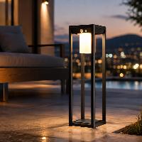 Borne solaire Julia 580 lumens 50cm avec détecteur de mouvement                 
