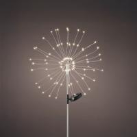 Piquet solaire feu d'artifice clairage blanc chaud                             