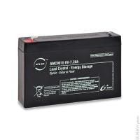 Batterie 6V 7.2Ah Lead  Crystal