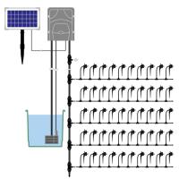 Kit irrigation solaire 50 goutteurs WaterDrop Pro                               
