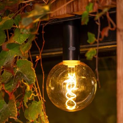 Lampes Solaires D'Extérieur Vintage Avec Ampoules Led Edison