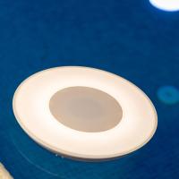 Disque piscine lumineux RGB et enceinte rechargeable Play Disq 40 cm            