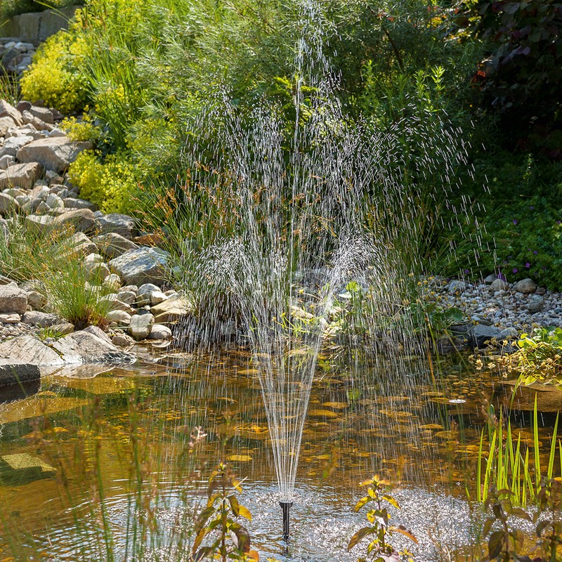 Pompe D'étang, Pompe à Eau Grande Levée élevée Pour Cours De Rivière Pour  Puits Profond Pour Batterie Solaire Pompe Submersible Pour Pompe à Eau De  Jardin 