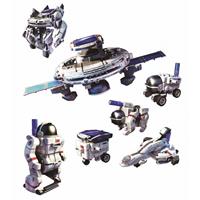 Space Explorer kit, jouets hybrides solaires 7 en 1