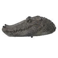 Sujet cracheur Tête de crocodile L 10cm x H 16cm                                
